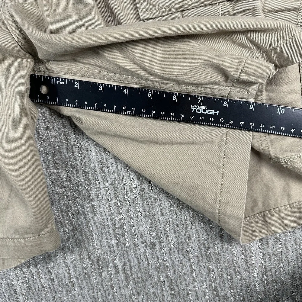 Levis Cargo Shorts Mens 38 Khaki Tan‎ 100% Cotton Multi Pocket Casual